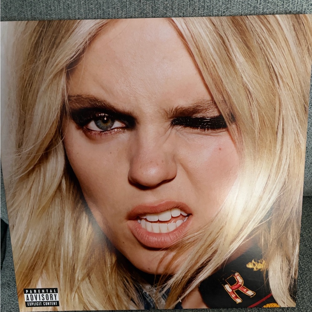 Reneé rapp Bite Me Pink LP with signed insert